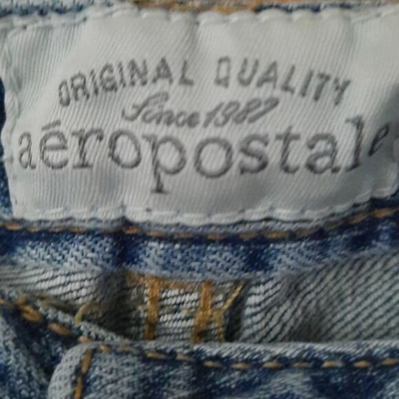 Aeropostale Bayla Skinny Long Denim Jeans Size 7/8 - Picture 2 of 4